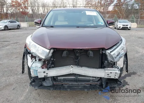 2016 Toyota Highlander Le Plus V6 из США, поврежденный, VIN 5TDBKRFH2GS280063